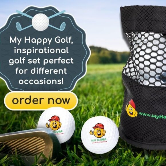 My Happy Golf Premium Accessory Bag - Picture 1 of 2